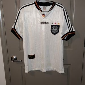 Adidas retro soccer jersey Deutscher Fussba-bund size XL